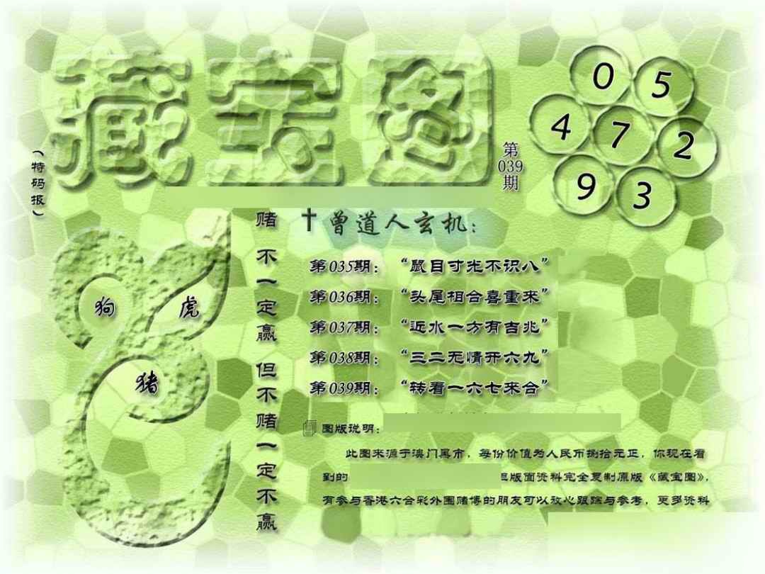 039期假新藏宝图[图]